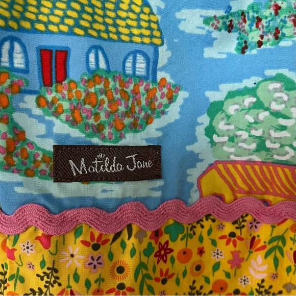 •Matilda Jane• Girls Home Sweet Home Sleeveless Dress - Size 8 - Picture 7 of 9